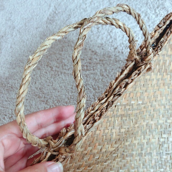 Flat Rattan bags. Set of 2 - Picture 6 of 14
